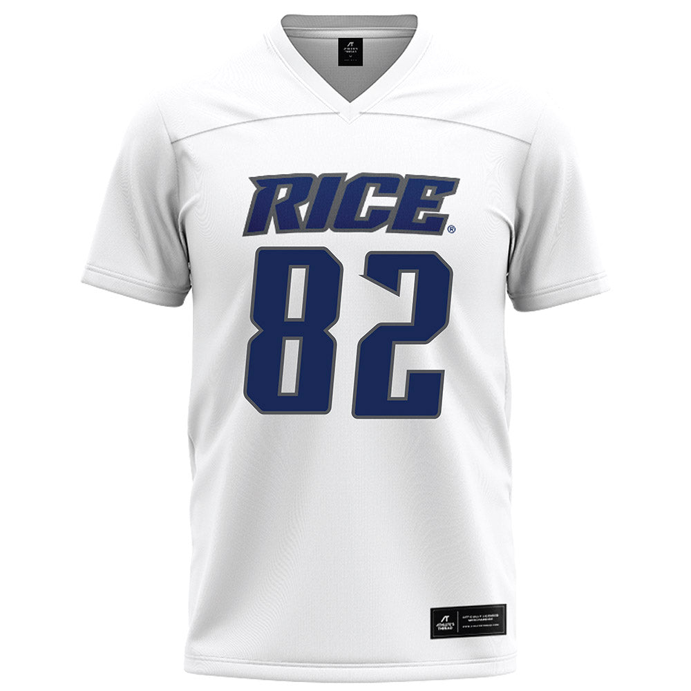 Rice - NCAA Football : Colton Cole - White Football Jersey-0