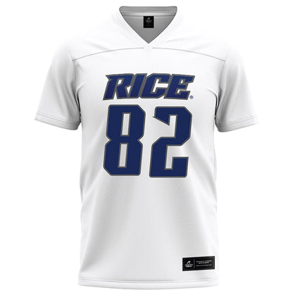 Rice - NCAA Football : Colton Cole - White Football Jersey-0