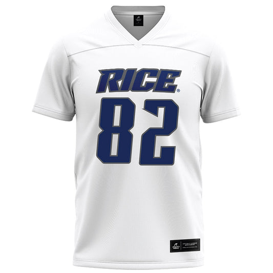 Rice - NCAA Football : Colton Cole - White Football Jersey-0
