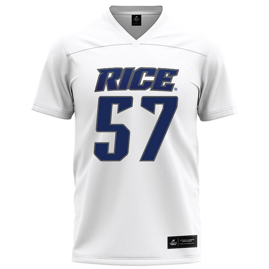 Rice - NCAA Football : Leyonte Chandler - White Football Jersey-0