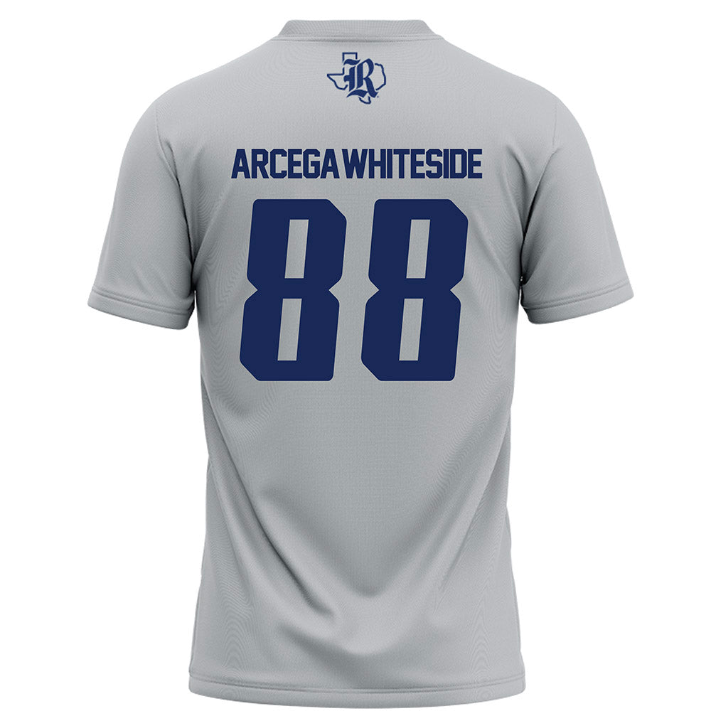 Rice - NCAA Football : Keenan Arcega-Whiteside - Grey Football Jersey-1