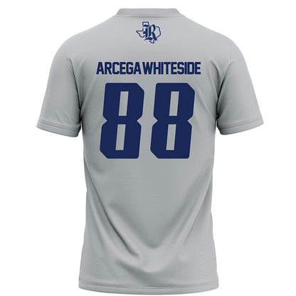 Rice - NCAA Football : Keenan Arcega-Whiteside - Grey Football Jersey-1