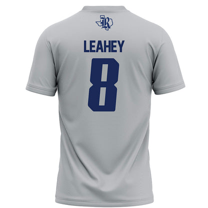 Rice - NCAA Football : Colin Leahey - Grey Football Jersey-1