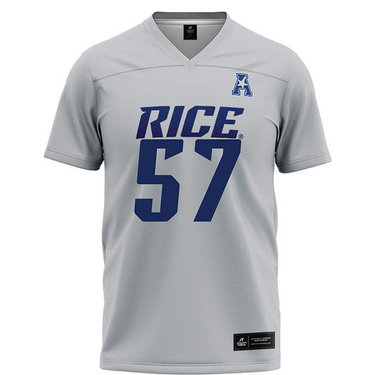 Rice - NCAA Football : Leyonte Chandler - Grey Football Jersey-0