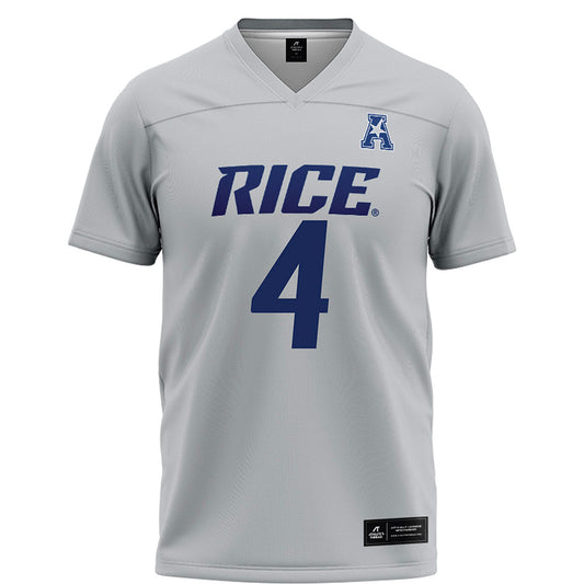 Rice - NCAA Football : Tariq Watson - Grey Football Jersey-0
