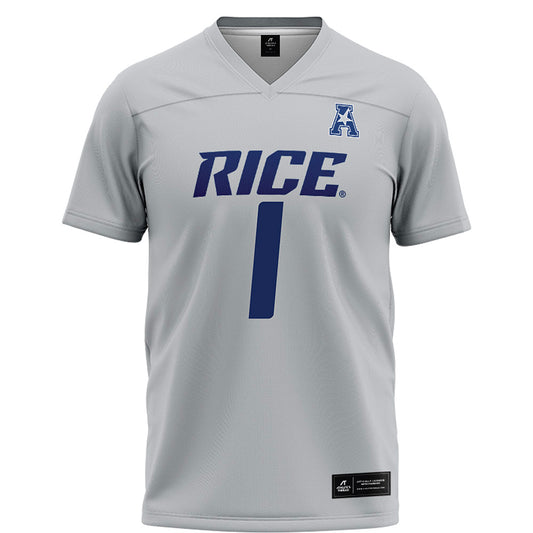 Rice - NCAA Football : Zach Cody - Grey Football Jersey-0