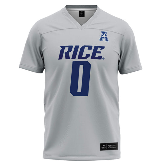 Rice - NCAA Football : Payton Matthews - Grey Football Jersey-0