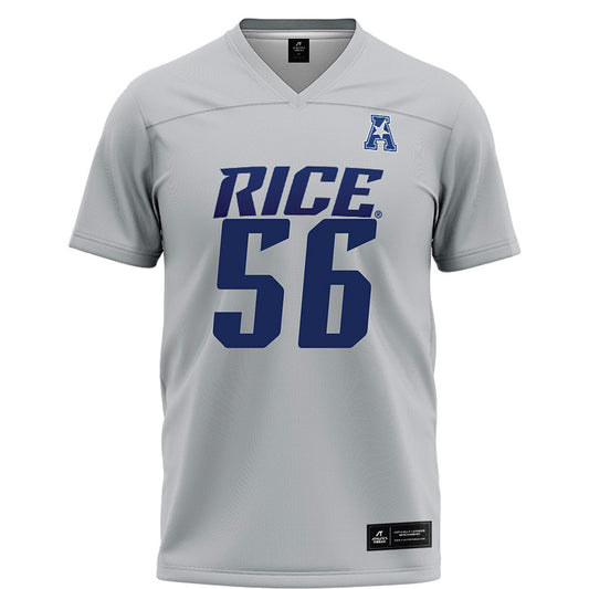 Rice - NCAA Football : Nate Bledsoe - Grey Football Jersey-0
