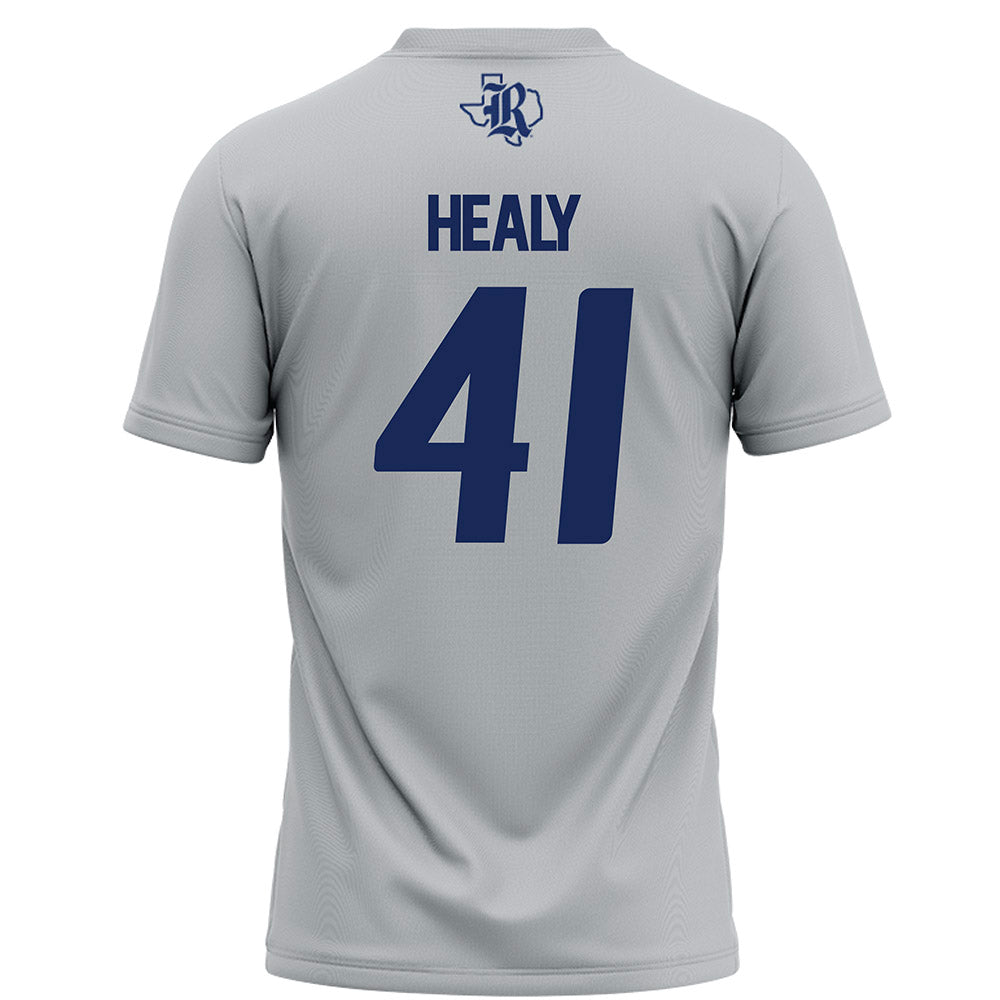 Rice - NCAA Football : Preston Healy - Grey Football Jersey-1