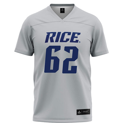 Rice - NCAA Football : Cullen Witt - Grey Football Jersey-0