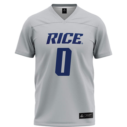 Rice - NCAA Football : Payton Matthews - Grey Football Jersey-0