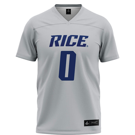 Rice - NCAA Football : Payton Matthews - Grey Football Jersey-0