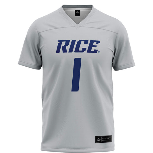 Rice - NCAA Football : Zach Cody - Grey Football Jersey-0