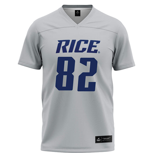 Rice - NCAA Football : Colton Cole - Grey Football Jersey-0