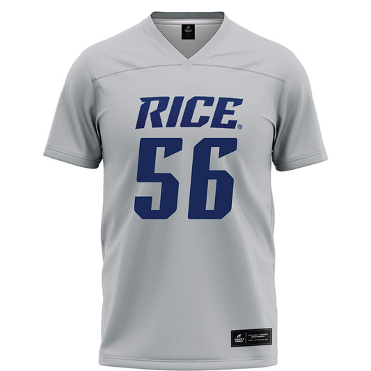 Rice - NCAA Football : Nate Bledsoe - Grey Football Jersey-0