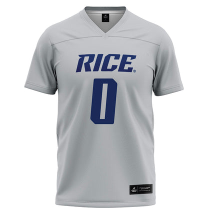 Rice - NCAA Football : Payton Matthews - Grey Football Jersey-0