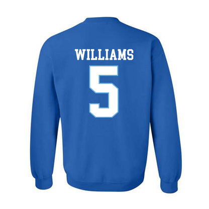Drake - NCAA Football : Tommy Williams - Classic Shersey Crewneck Sweatshirt-1