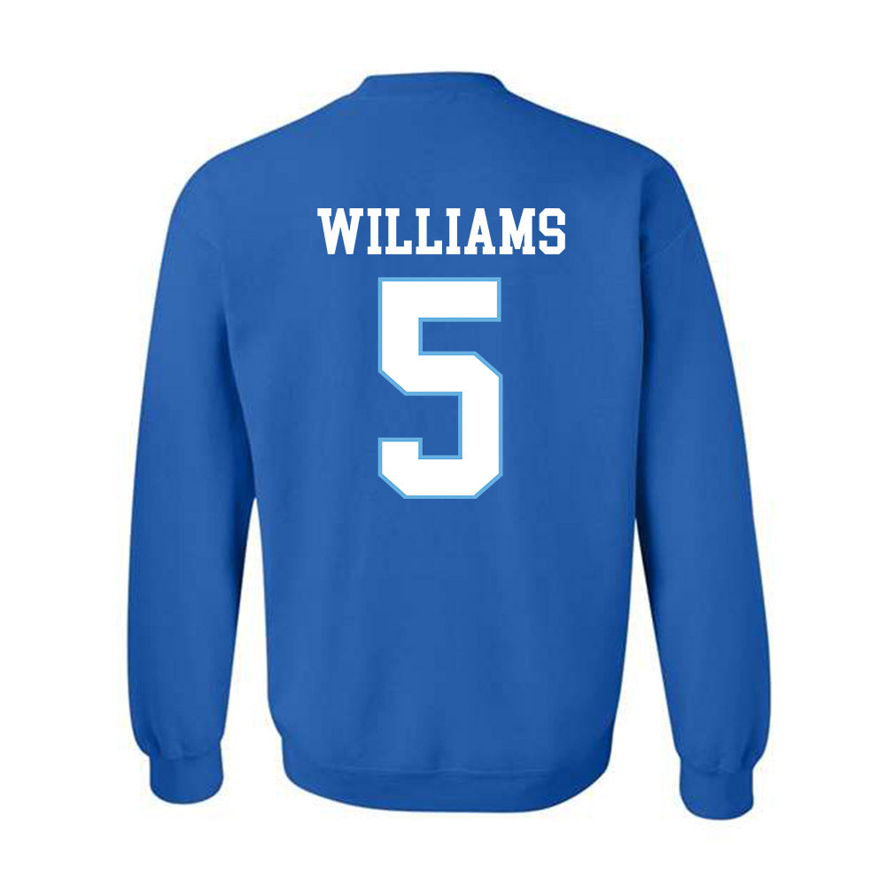 Drake - NCAA Football : Tommy Williams - Classic Shersey Crewneck Sweatshirt-1