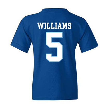 Drake - NCAA Football : Tommy Williams - Classic Shersey Youth T-Shirt-1