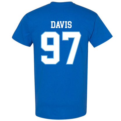 Drake - NCAA Football : Devyn Davis - Classic Shersey T-Shirt-1