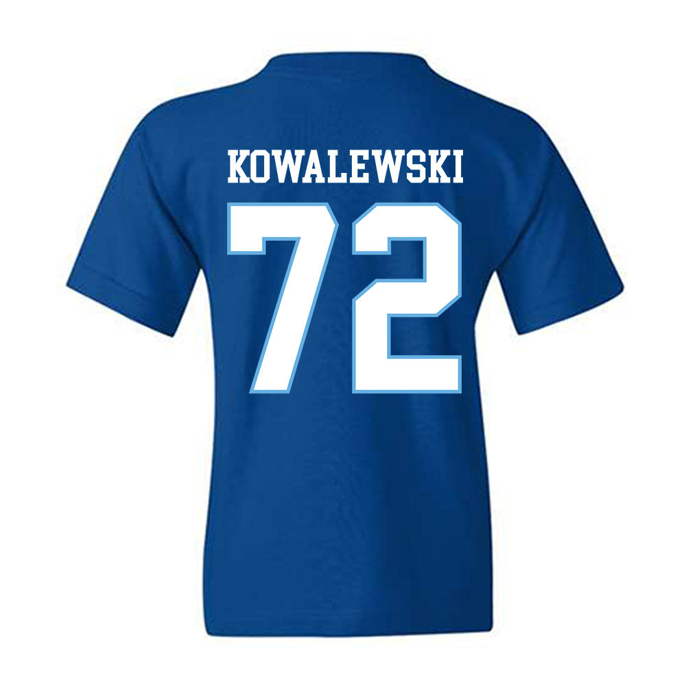 Drake - NCAA Football : William Kowalewski - Classic Shersey Youth T-Shirt-1