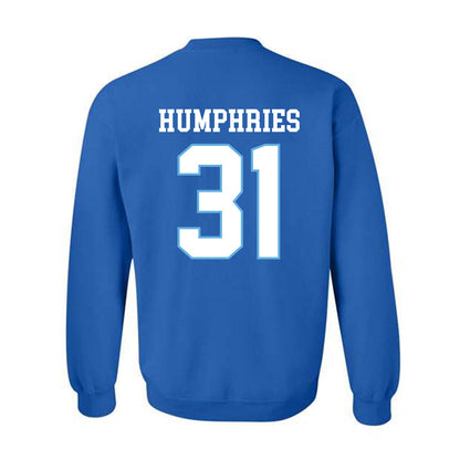 Drake - NCAA Football : Nicholas Humphries - Classic Shersey Crewneck Sweatshirt-1