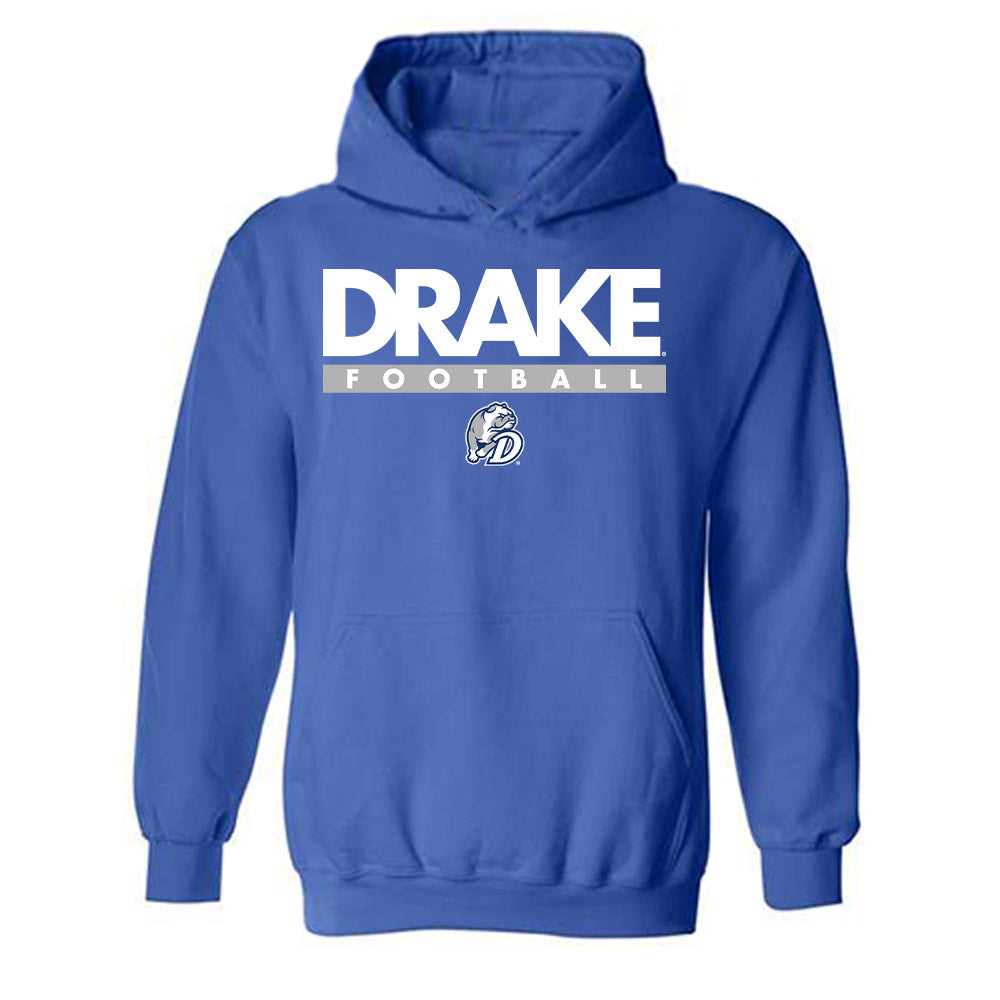 Drake - NCAA Football : Devyn Davis - Classic Shersey Hooded Sweatshirt-0