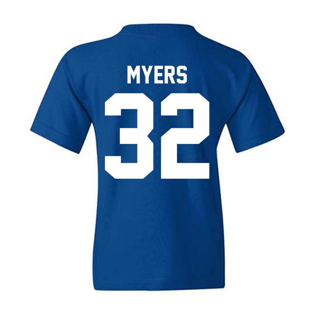 Drake - NCAA Women's Basketball : Allie Myers - Classic Shersey Youth T-Shirt-1