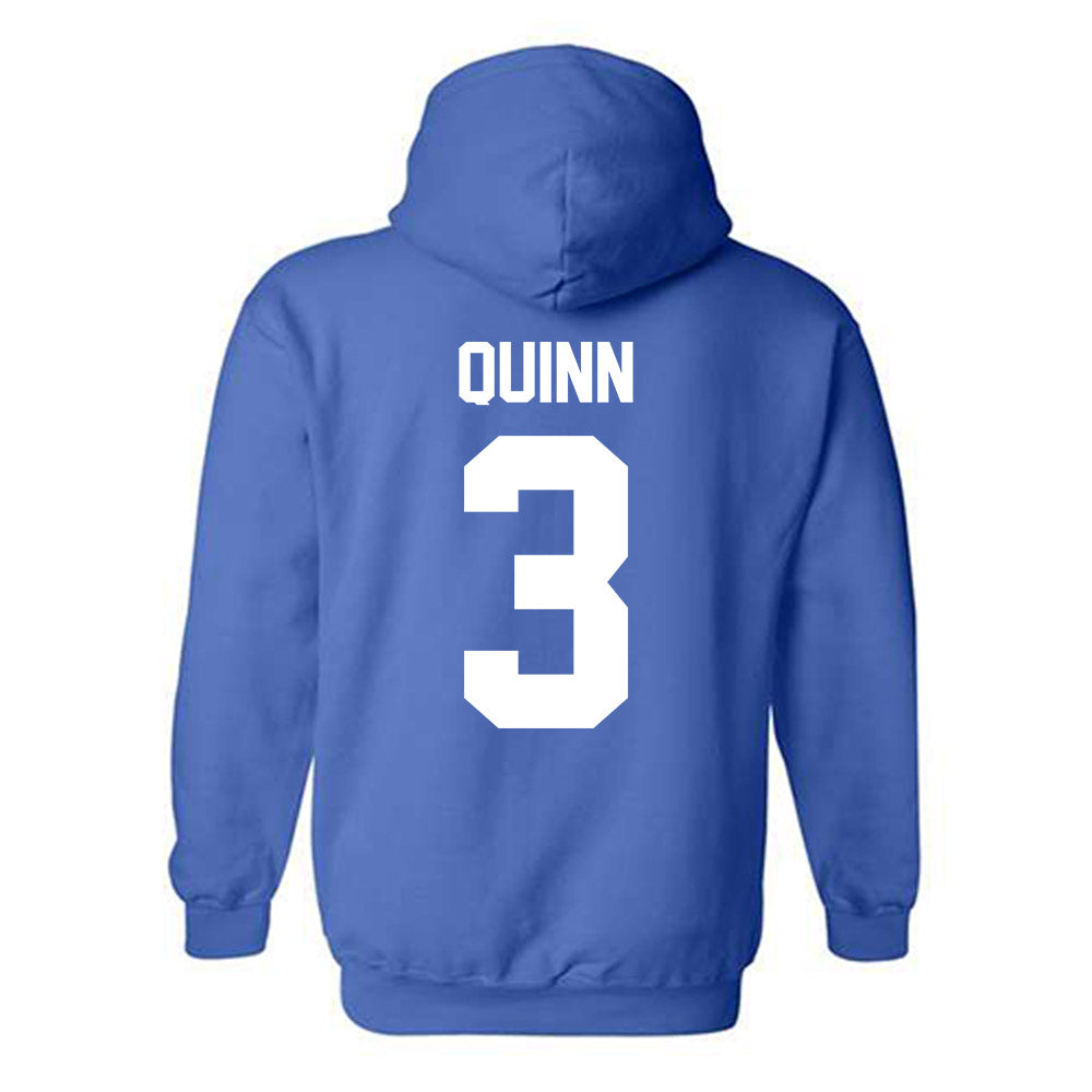 Drake - NCAA Men's Basketball : Jalen Quinn - Classic Shersey Hooded Sweatshirt-1