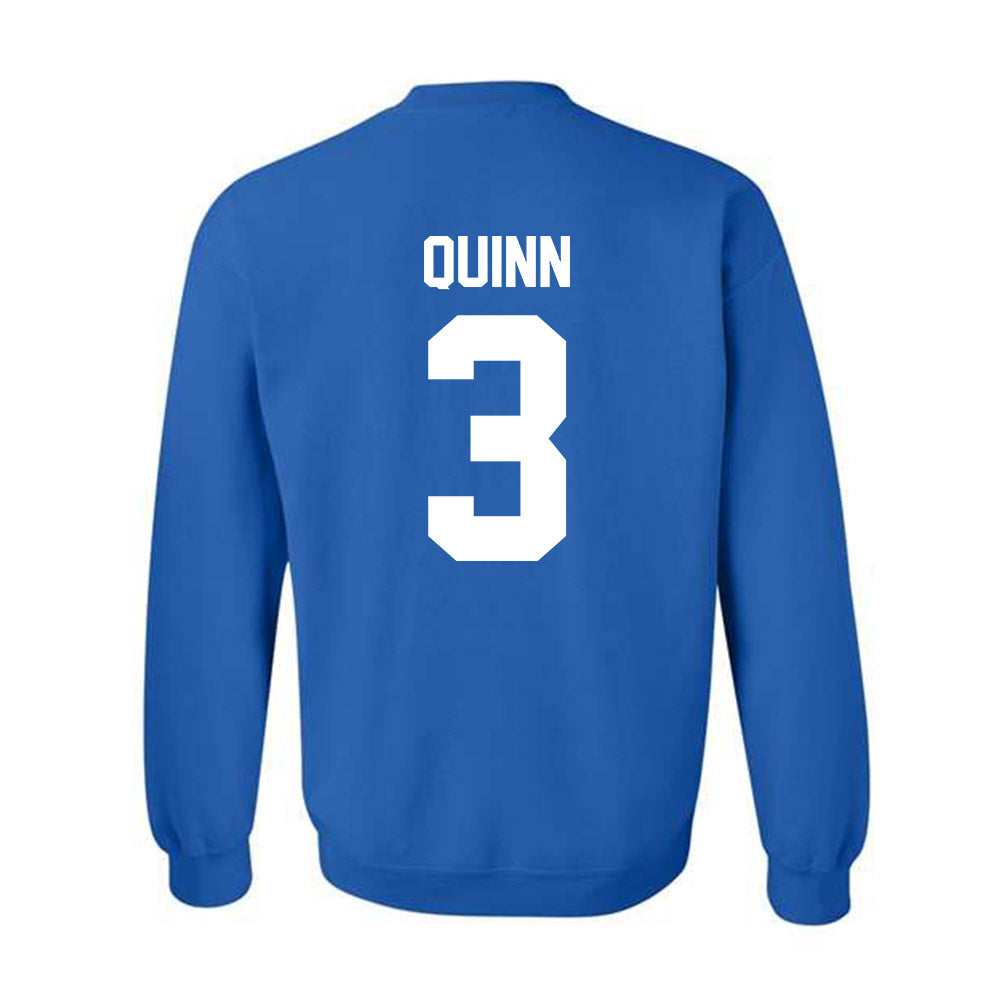 Drake - NCAA Men's Basketball : Jalen Quinn - Classic Shersey Crewneck Sweatshirt-1