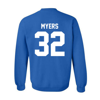 Drake - NCAA Women's Basketball : Allie Myers - Classic Shersey Crewneck Sweatshirt-1