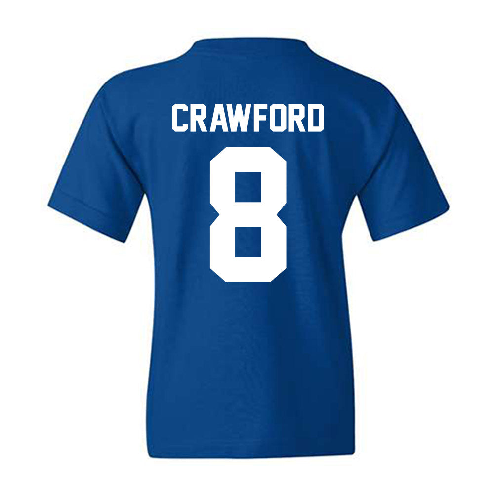 Drake - NCAA Women's Basketball : Mya Crawford - Classic Shersey Youth T-Shirt-1