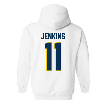 La Salle - NCAA Women's Basketball : Sania Jenkins - Classic Shersey Hooded Sweatshirt-1