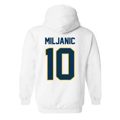 La Salle - NCAA Women's Basketball : Ivona Miljanic - Classic Shersey Hooded Sweatshirt-1