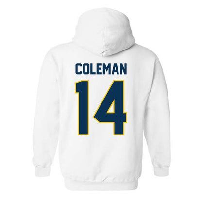 La Salle - NCAA Women's Basketball : Emilia Coleman - Classic Shersey Hooded Sweatshirt-1