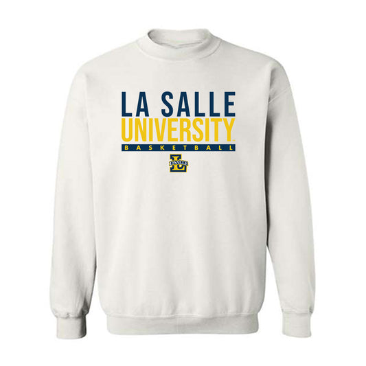 La Salle - NCAA Men's Basketball : Ashton Walker - Classic Shersey Crewneck Sweatshirt-0
