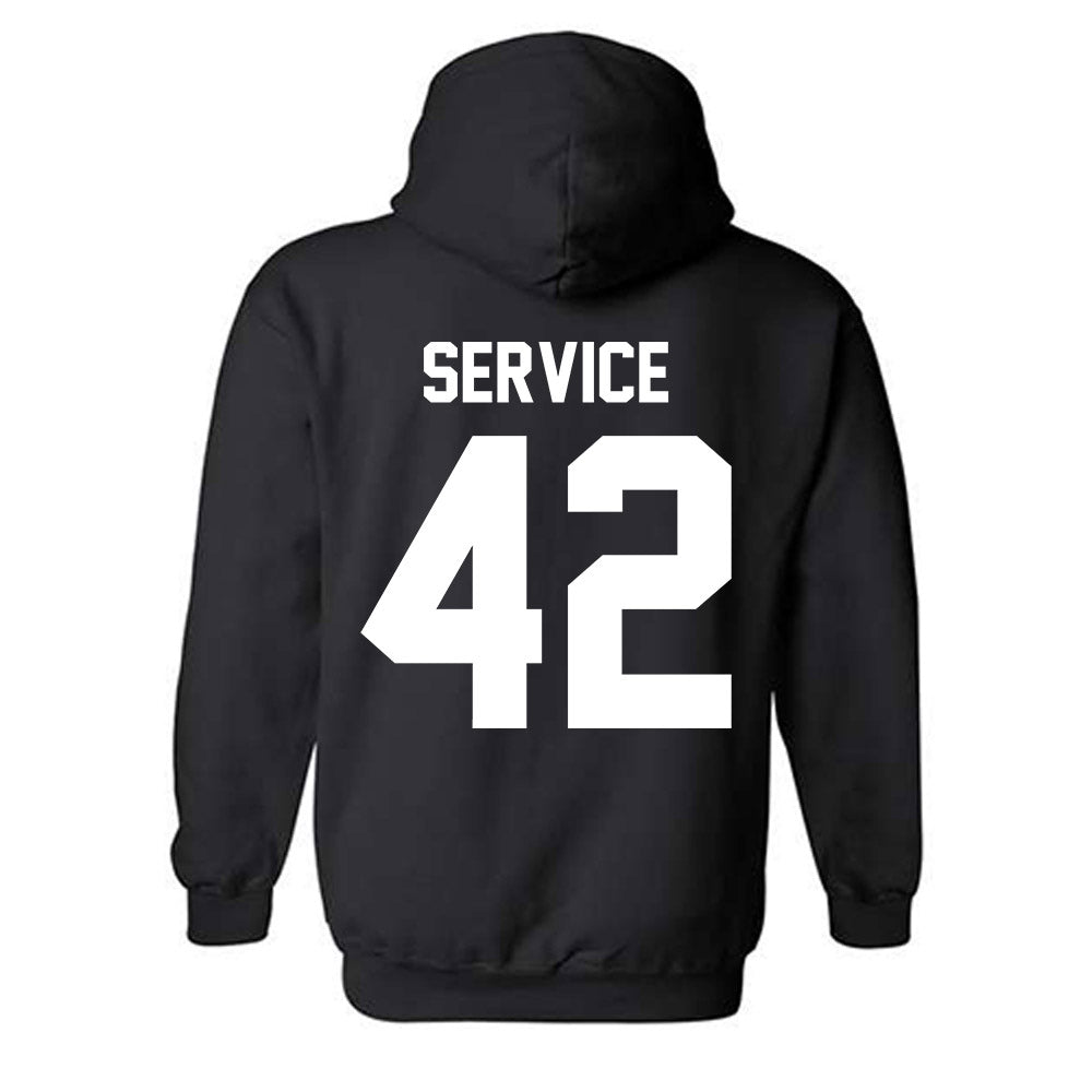 Marshall - NCAA Baseball : Oliver Service - Classic Shersey Hooded Sweatshirt-1