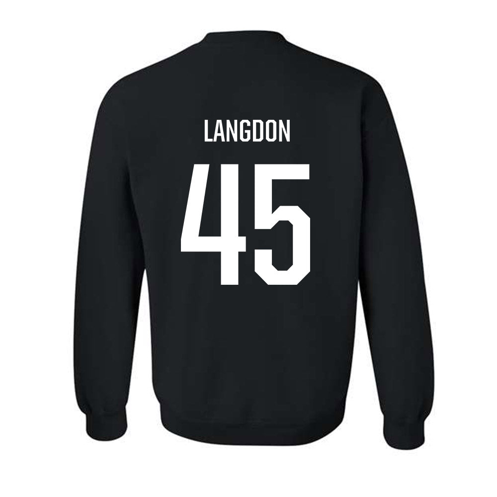Marshall - NCAA Men's Basketball : Colt Langdon - Crewneck Sweatshirt-1
