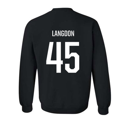 Marshall - NCAA Men's Basketball : Colt Langdon - Crewneck Sweatshirt-1