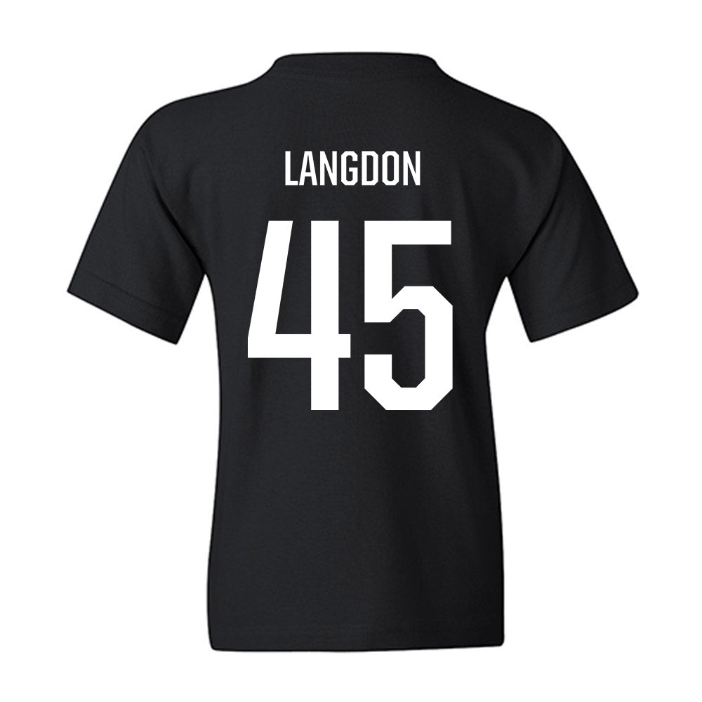 Marshall - NCAA Men's Basketball : Colt Langdon - Youth T-Shirt-1