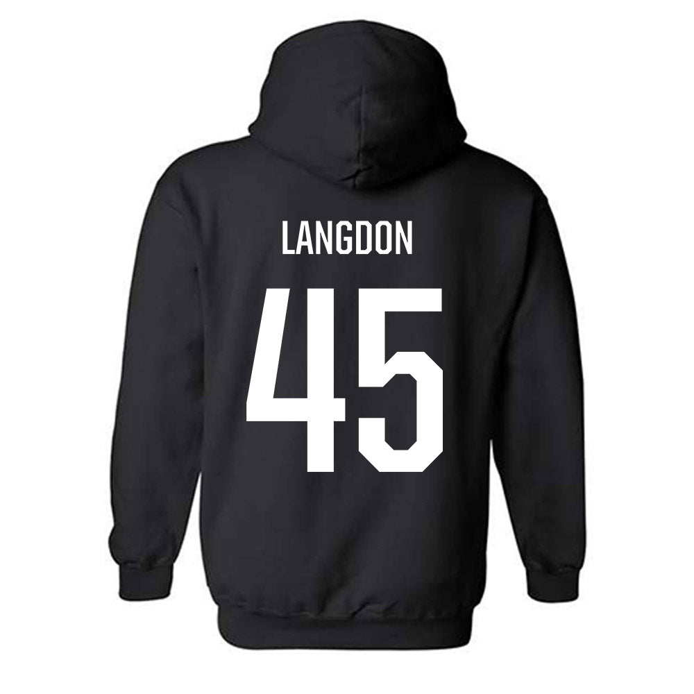 Marshall - NCAA Men's Basketball : Colt Langdon - Hooded Sweatshirt-1