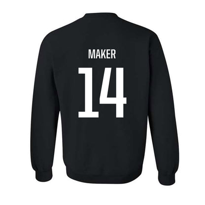 Marshall - NCAA Men's Basketball : Khaman Maker - Crewneck Sweatshirt-1