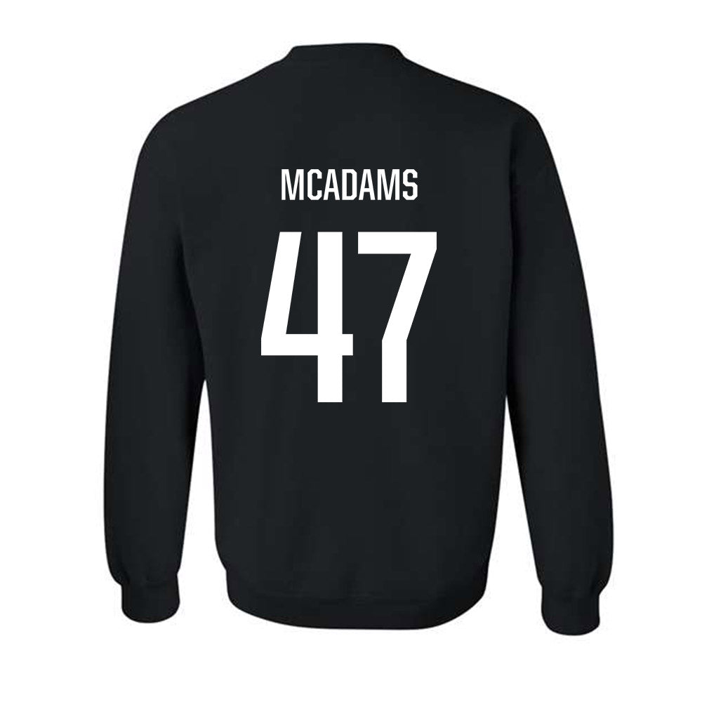 Marshall - NCAA Football : EahJay McAdams - Crewneck Sweatshirt-1
