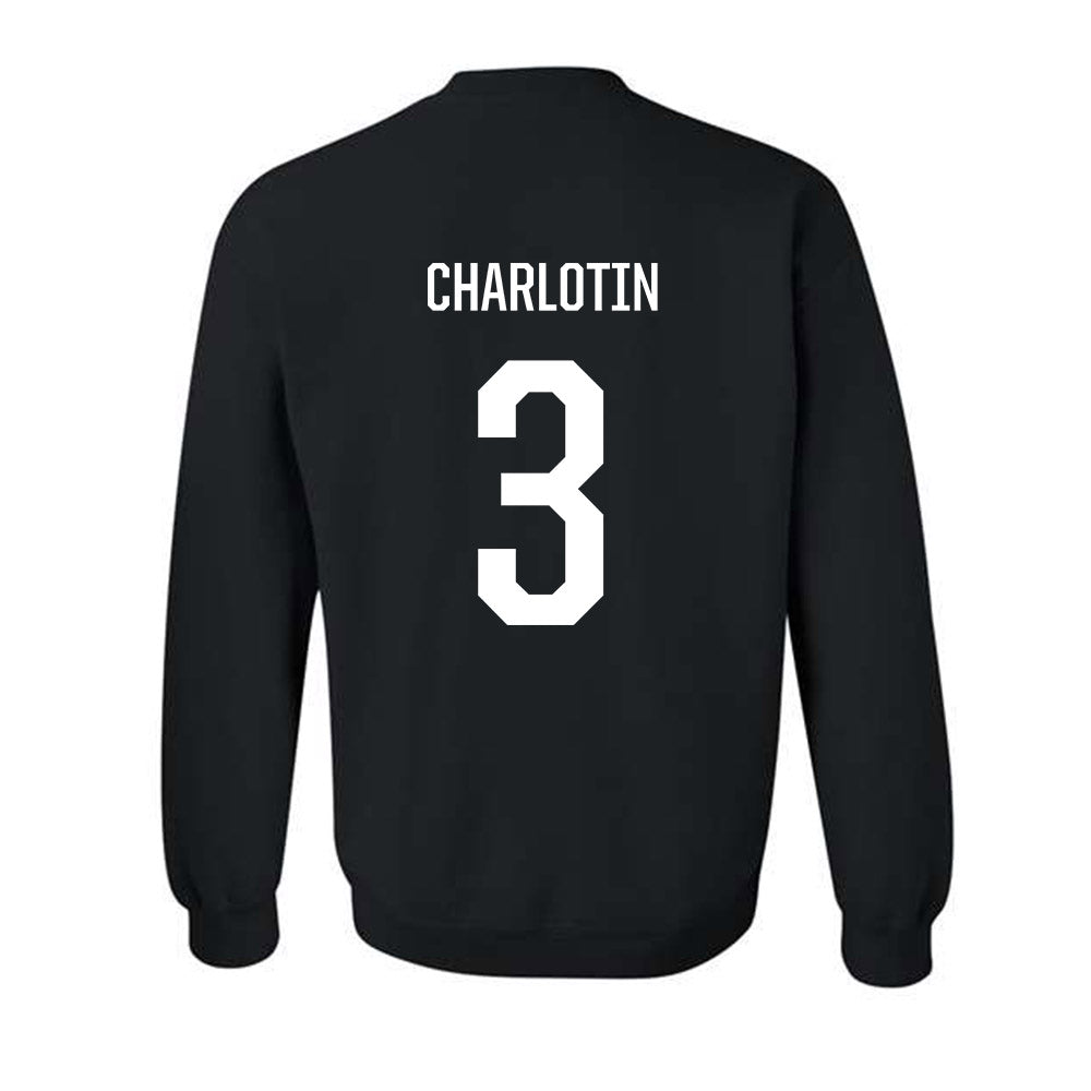 Marshall - NCAA Men's Basketball : Alex Charlotin - Crewneck Sweatshirt-1