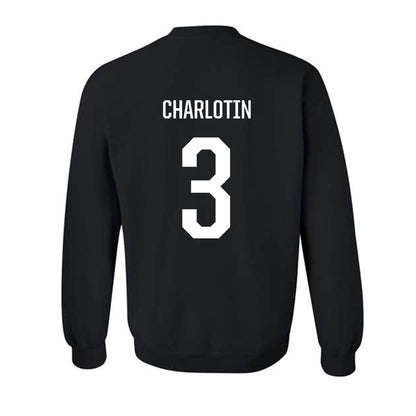 Marshall - NCAA Men's Basketball : Alex Charlotin - Crewneck Sweatshirt-1