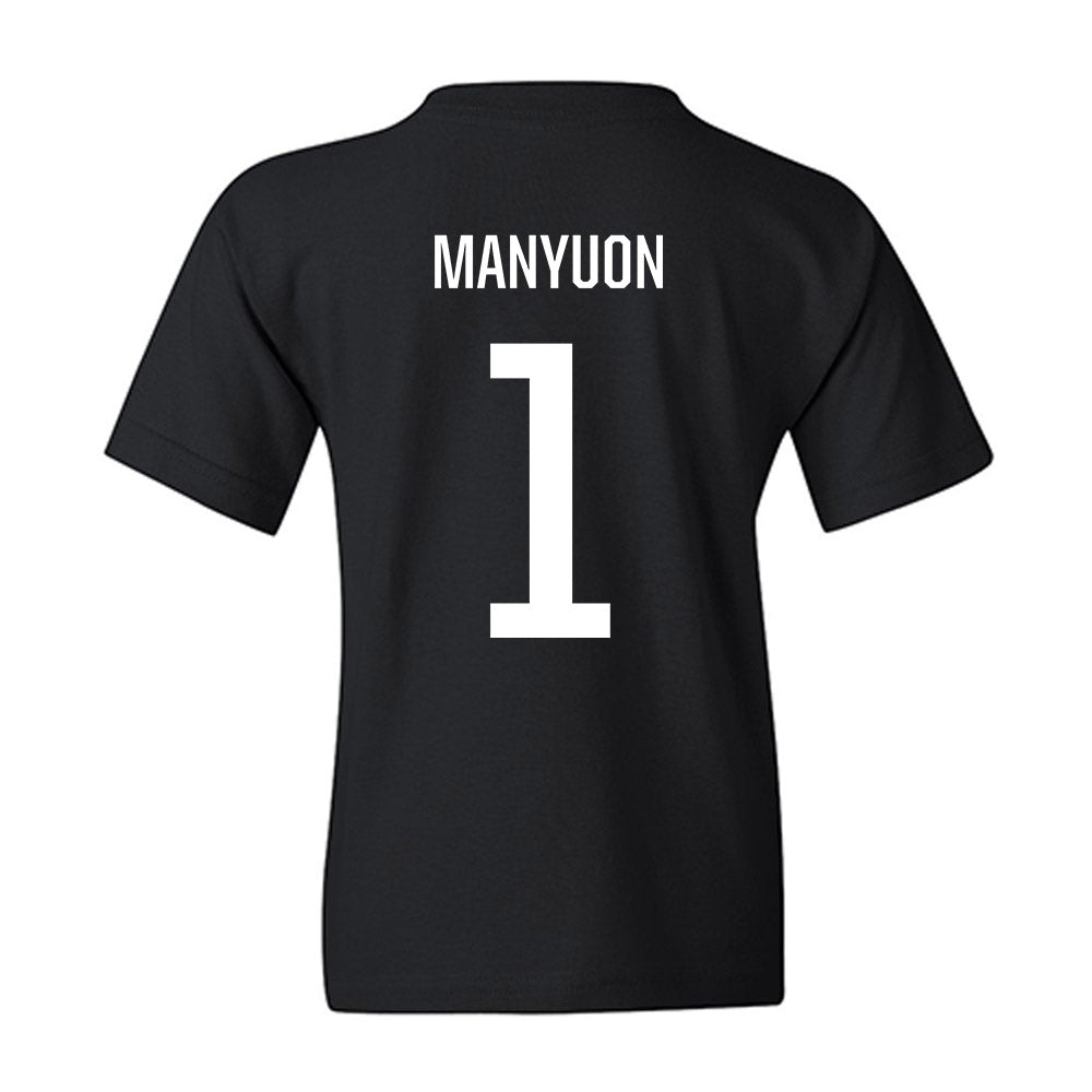 Marshall - NCAA Men's Basketball : Emmanuel Manyuon - Youth T-Shirt-1