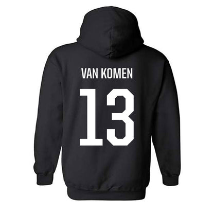 Marshall - NCAA Men's Basketball : Matthew Van Komen - Hooded Sweatshirt-1
