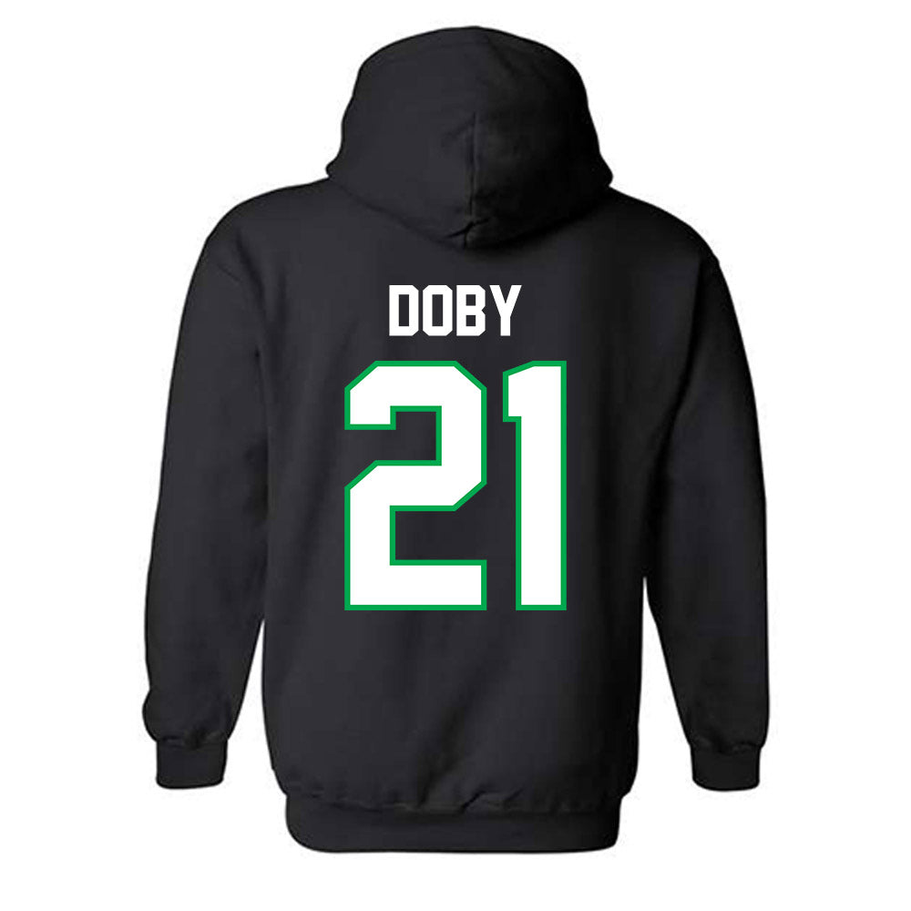 Marshall - NCAA Women's Basketball : Emari Doby - Classic Shersey Hooded Sweatshirt-1