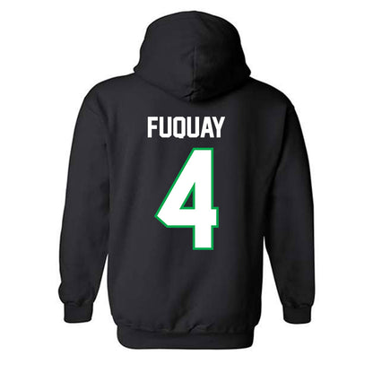 Marshall - NCAA Men's Basketball : Andrew Fuquay - Classic Shersey Hooded Sweatshirt-1