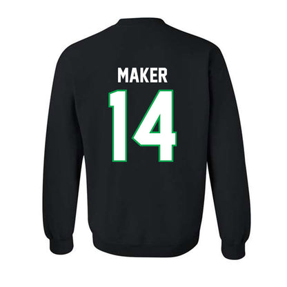 Marshall - NCAA Men's Basketball : Khaman Maker - Classic Shersey Crewneck Sweatshirt-1